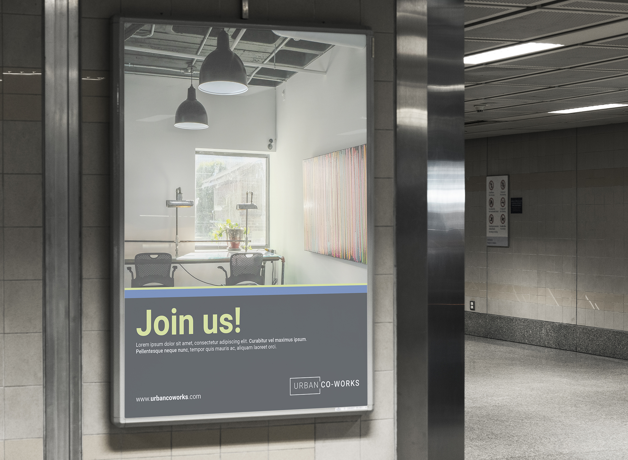 Blank bill board mockup Blank bill board mockup