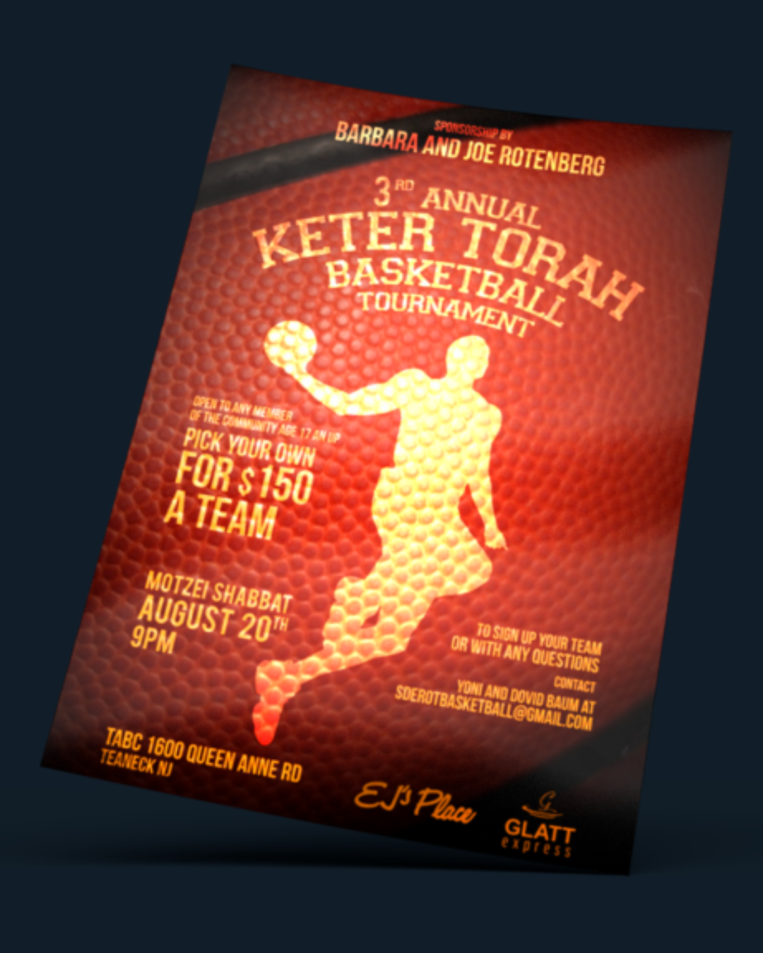 Poster Basket Ball Torneo