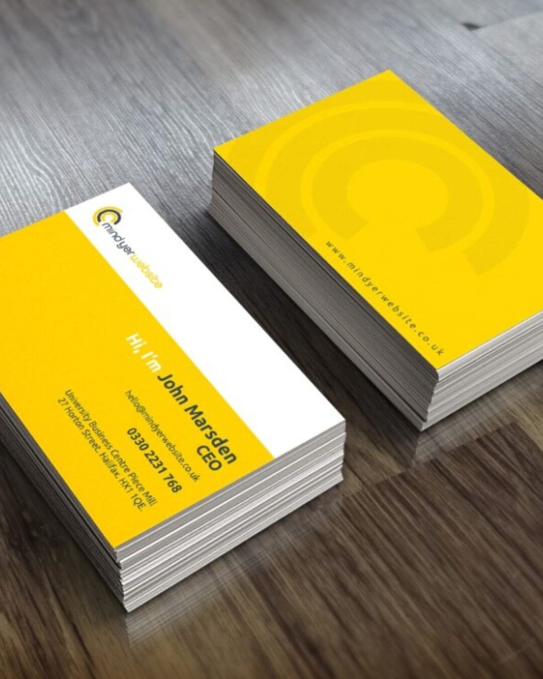 Tarjetas de presentación