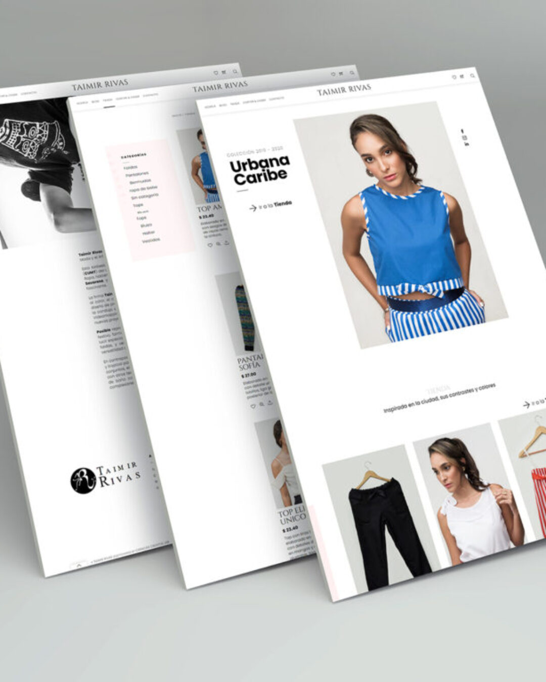Web mockup Taimir Rivas Taimir Rivas