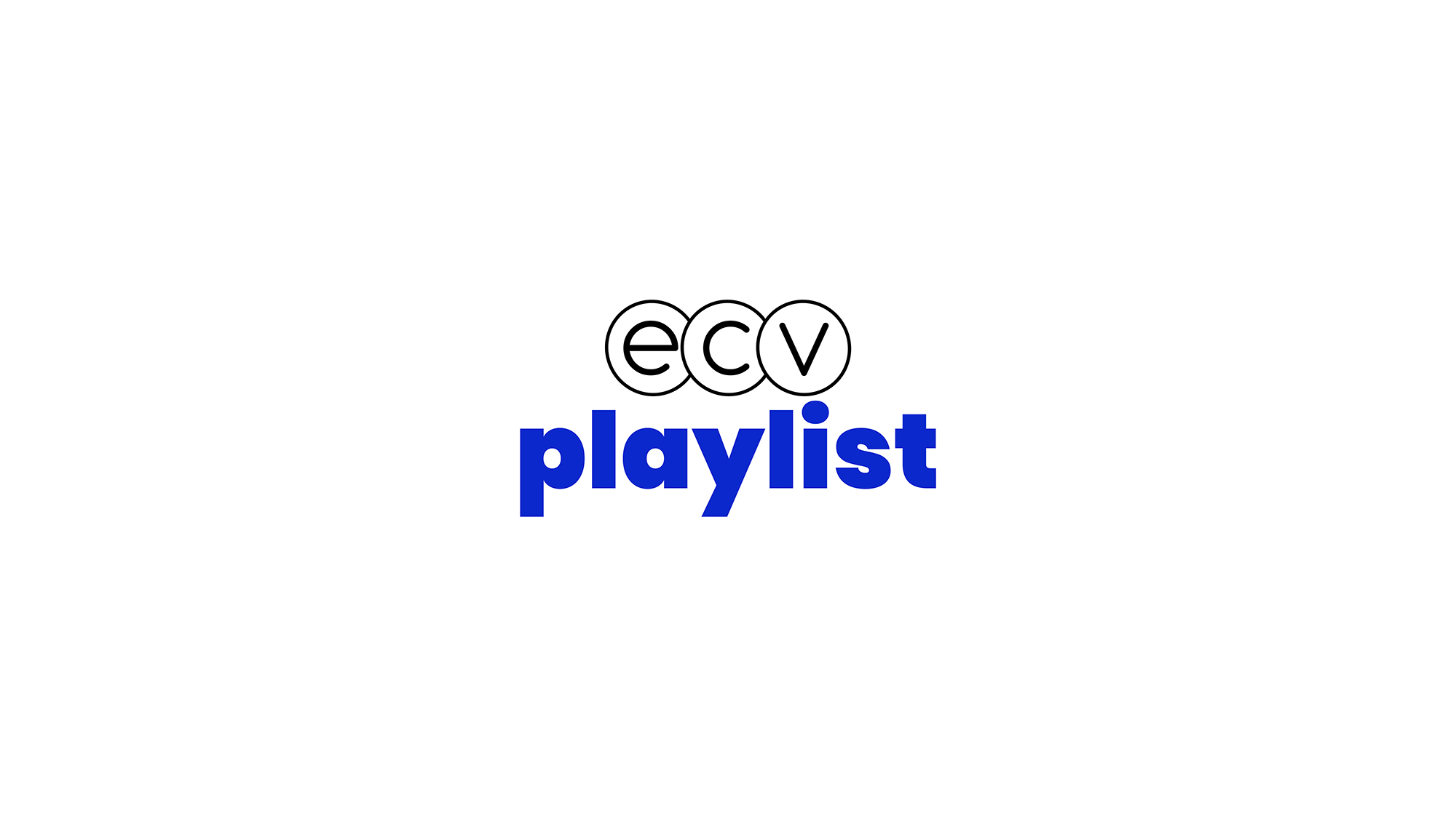 ECV logo - Playlist