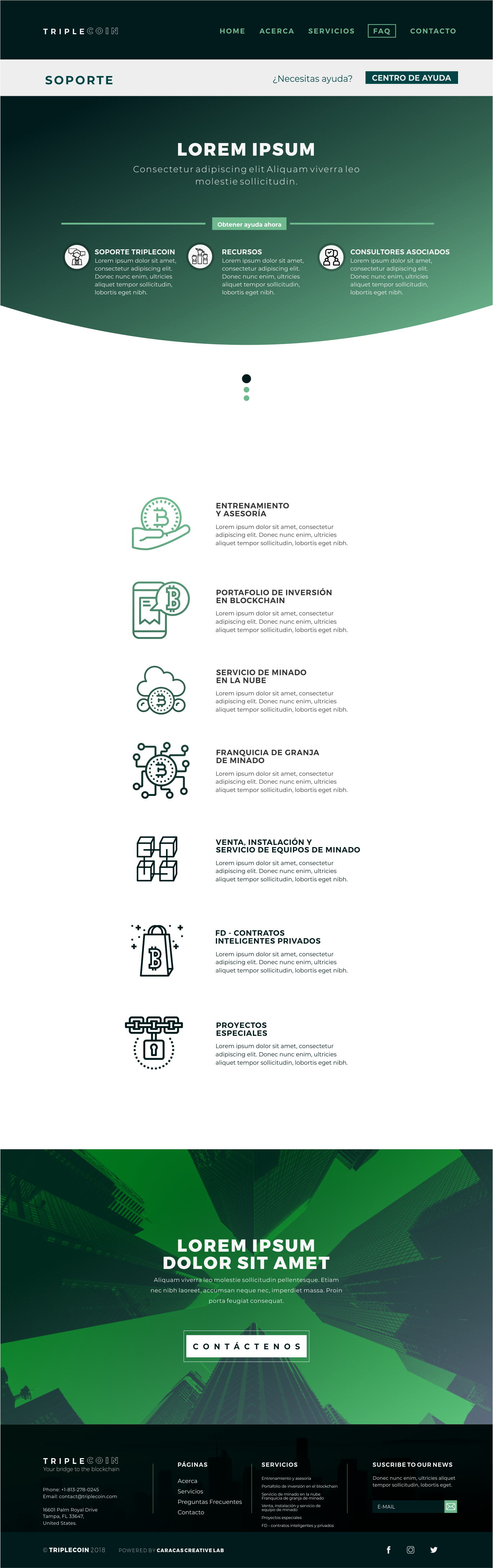 Triplecoin - Mockup - 04 - FAQ Triplecoin - Mockup - 04 - FAQ