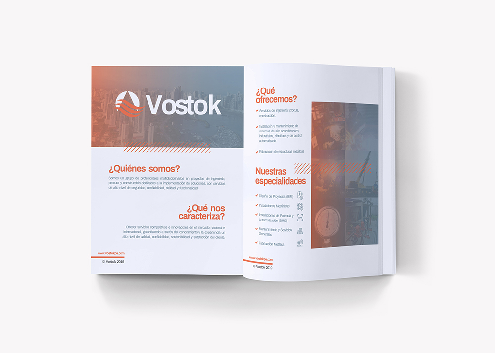 Vostok - Mockup